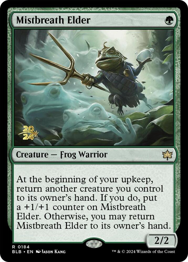 Mistbreath Elder - Foil - Prerelease Promo