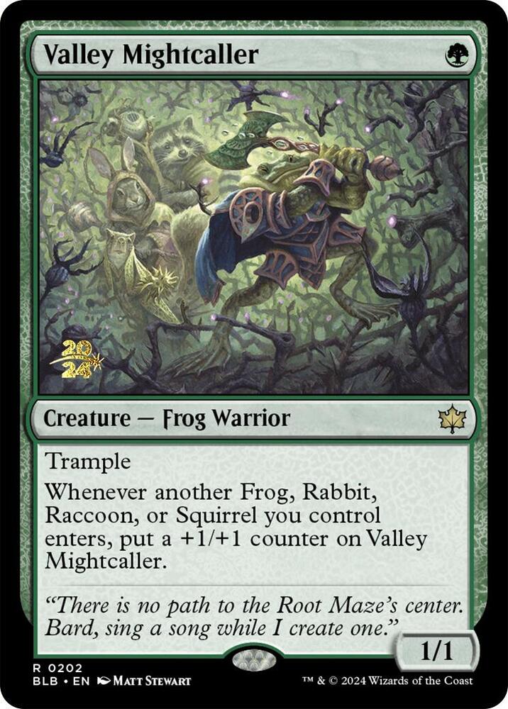 Valley Mightcaller - Foil - Prerelease Promo