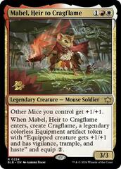 Mabel, Heir to Cragflame - Foil - Prerelease Promo