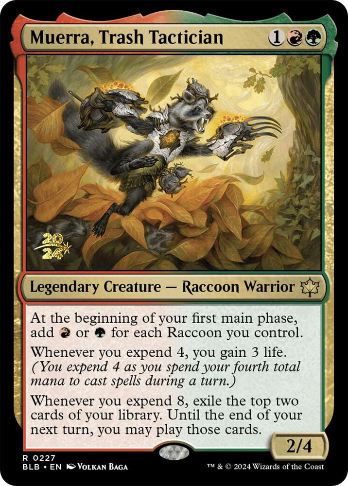 Muerra, Trash Tactician - Foil - Prerelease Promo