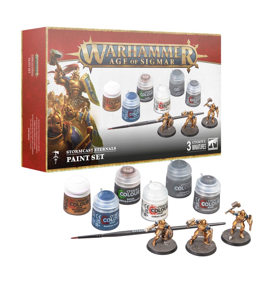 Stormcast Eternals Paints + Age of Sigmar