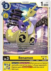 Renamon - BT17-031 - C