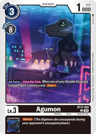 Agumon - BT17-052 - C