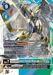 Imperialdramon: Paladin Mode ACE - BT17-077 - SR - Foil