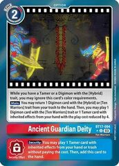 Ancient Guardian Deity - BT17-094 - U (Secret Crisis: Movie Memorial Pack) - Foil