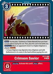 Crimson Savior - BT17-096 - U