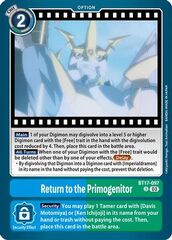 Return to the Primogenitor - BT17-097 - U