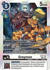 Greymon - BT17-102 - SEC - Foil