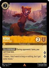 Koda - Talkative Cub - 1/204 - Rare