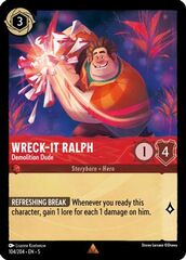 Wreck-It Ralph - Demolition Dude - 104/204 - Rare - Cold Foil