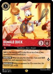 Donald Duck, Pie Slinger (0107) - Cold Foil