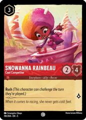 Snowanna Rainbeau - Cool Competitor - 110/204 - Common - Cold Foil