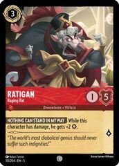 Ratigan - Raging Rat - 113/204 - Common - Cold Foil