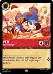 Pete, Pastry Chomper (0120) - Cold Foil