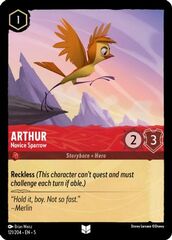 Arthur - Novice Sparrow - 121/204 - Uncommon