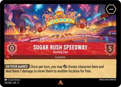 Sugar Rush Speedway - Starting Line - 135/204 - Rare - Cold Foil