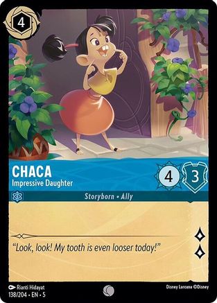 Chaca - Impresive Daughter - 138/204 - Common