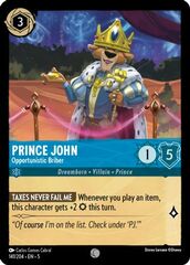 Prince John, Opportunistic Briber (0141) - Cold Foil