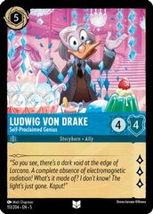 Ludwig Von Drake - Self-Proclaimed Genius - 151/204 - Uncommon