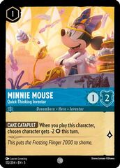 Minnie Mouse - Quick-Thinking Inventor - 152/204 - Common - Cold Foil