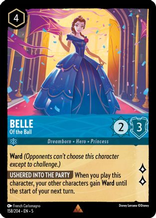 Belle - Of the Ball - 158/204 - Rare