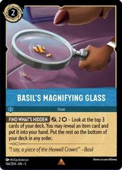 Basil's Magnifying Glass - 166/204 - Rare - Cold Foil