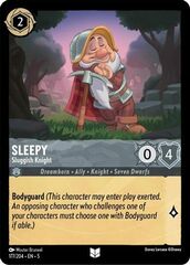 Sleepy - Sluggish Knight - 177/204 - Uncommon