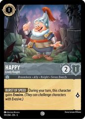 Happy - Lively Knight - 191/204 - Common - Cold Foil