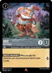 Doc - Bold Knight - 193/204 - Rare - Cold Foil