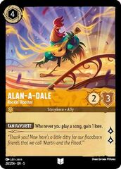 Alan-A-Dale - Rockin' Rooster - 20/204 - Uncommon - Cold Foil