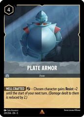 Plate Armor - 201/204 - Rare - Cold Foil