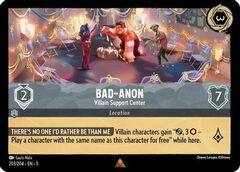 Bad-Anon - Villain Support Center - 203/204 - Rare - Cold Foil