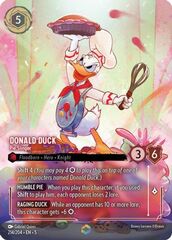 Donald Duck - Pie Slinger - 214/204 - Enchanted - Holo Foil