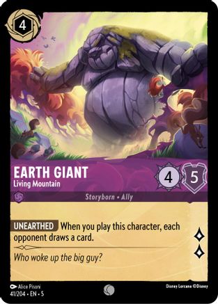 Earth Giant - Living Mountain - 41/204 - Common