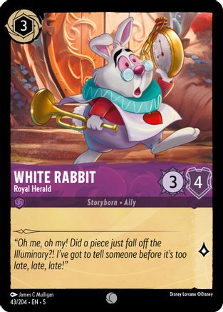 White Rabbit - Royal Herald - 43/204 - Common