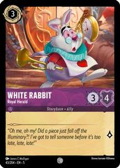 White Rabbit - Royal Herald - 43/204 - Common - Cold Foil