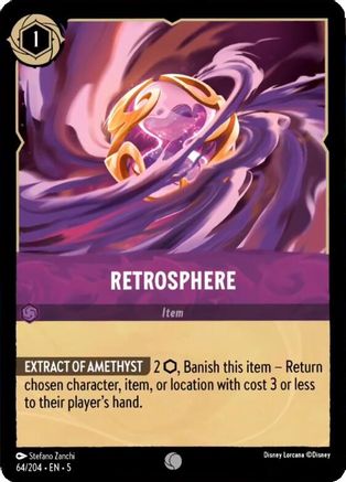 Retrosphere - 64/204 - Common - Cold Foil