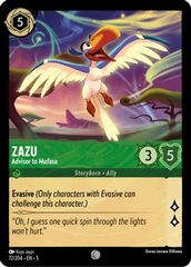 Zazu, Advisor to Mufasa (0072) - Cold Foil