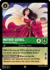 Mother Gothel, Unwavering Schemer (0092) - Cold Foil