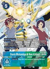 Davis Motomiya & Ken Ichijoji - BT17-084 - R - Alternate Art - Foil