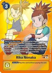 Rika Nonaka - BT17-085 - U - Alternate Art - Foil