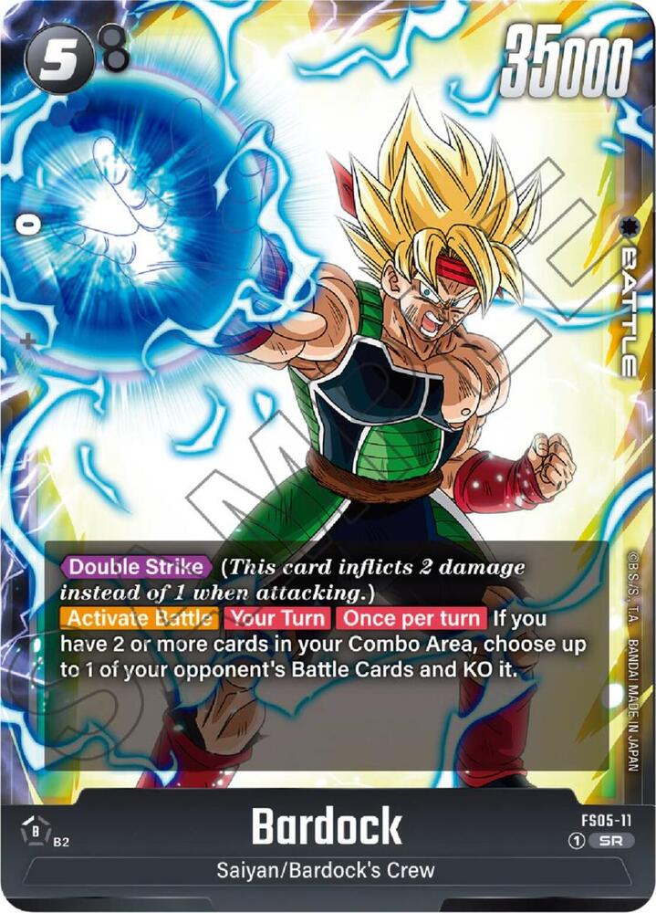 Bardock - FS05-11 - SR - Holofoil