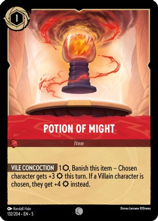 Potion of Might - 132/204 - Common