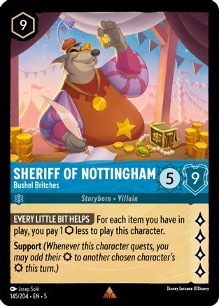 Sheriff of Nottingham shops OOP 1st Ed