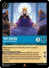 The Queen - Crown of the Council - 148/204 - Rare - Cold Foil