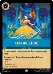 Ever as Before - 162/204 - Common - Cold Foil