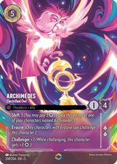 Archimedes - Electrified Owl - 208/204 - Enchanted - Holo Foil