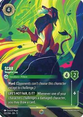 Scar - Vengeful Lion - 212/204 - Enchanted - Holo Foil