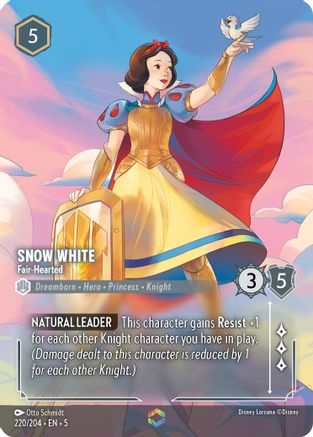 Snow White - Fair-Hearted - 220/204 - Enchanted - Holo Foil