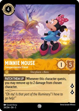 Minnie Mouse - Compassionate Friend - 24/204 - Common